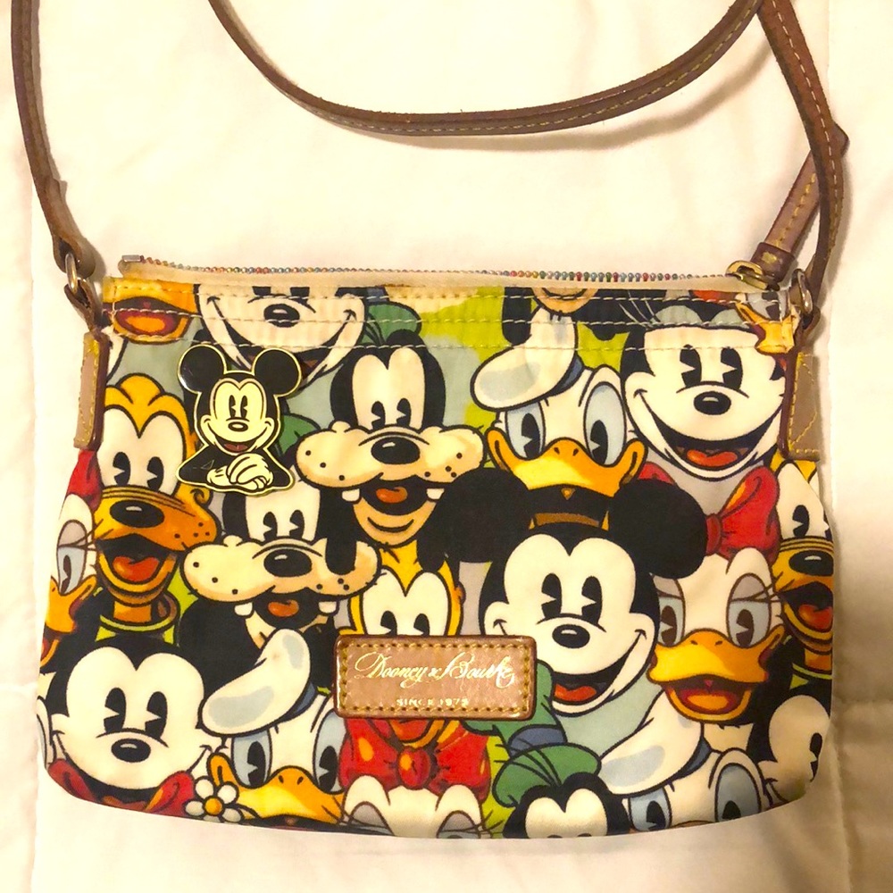 Disney Dooney and Bourke Faces Pouchette